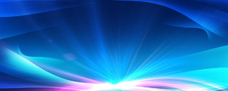 年中总结科技粒子会议背景蓝色背景蓝色动感会议星光展板背景